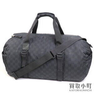 Louis Vuitton Avantage Black Bag Shoulder Handbag Foldable LV AVANTURE